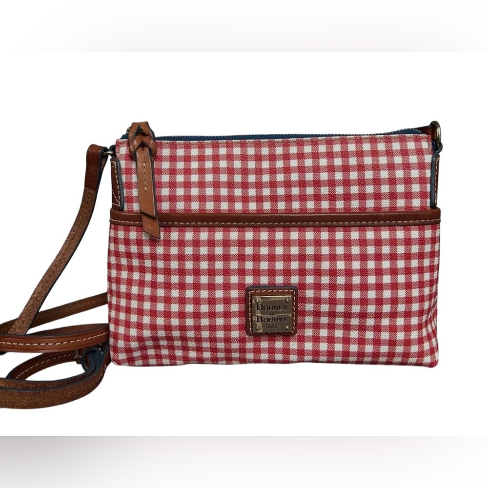 Dooney & Bourke Vintage Gingham Crossbody Bag
